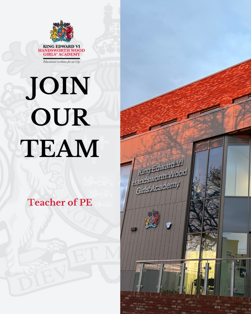Join our team as a Teacher of PE