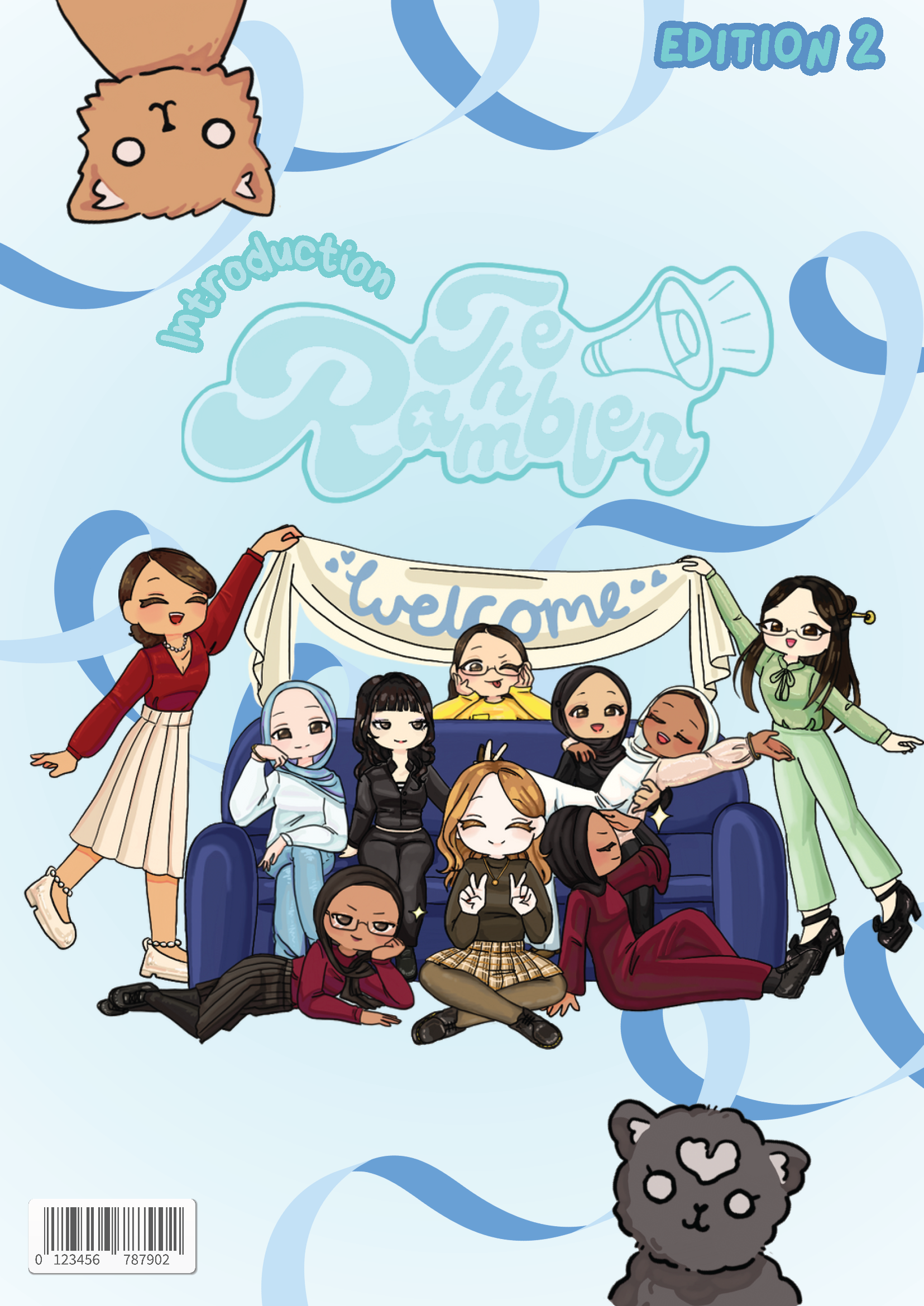 the front page of the newsletter