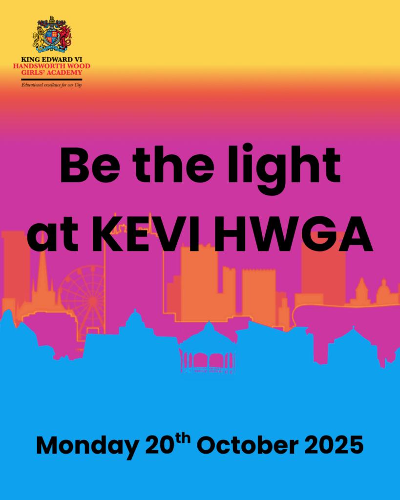Be the light at KEVI HWGA