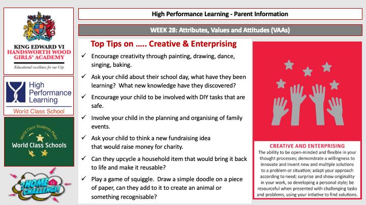 Creative & Enterprising