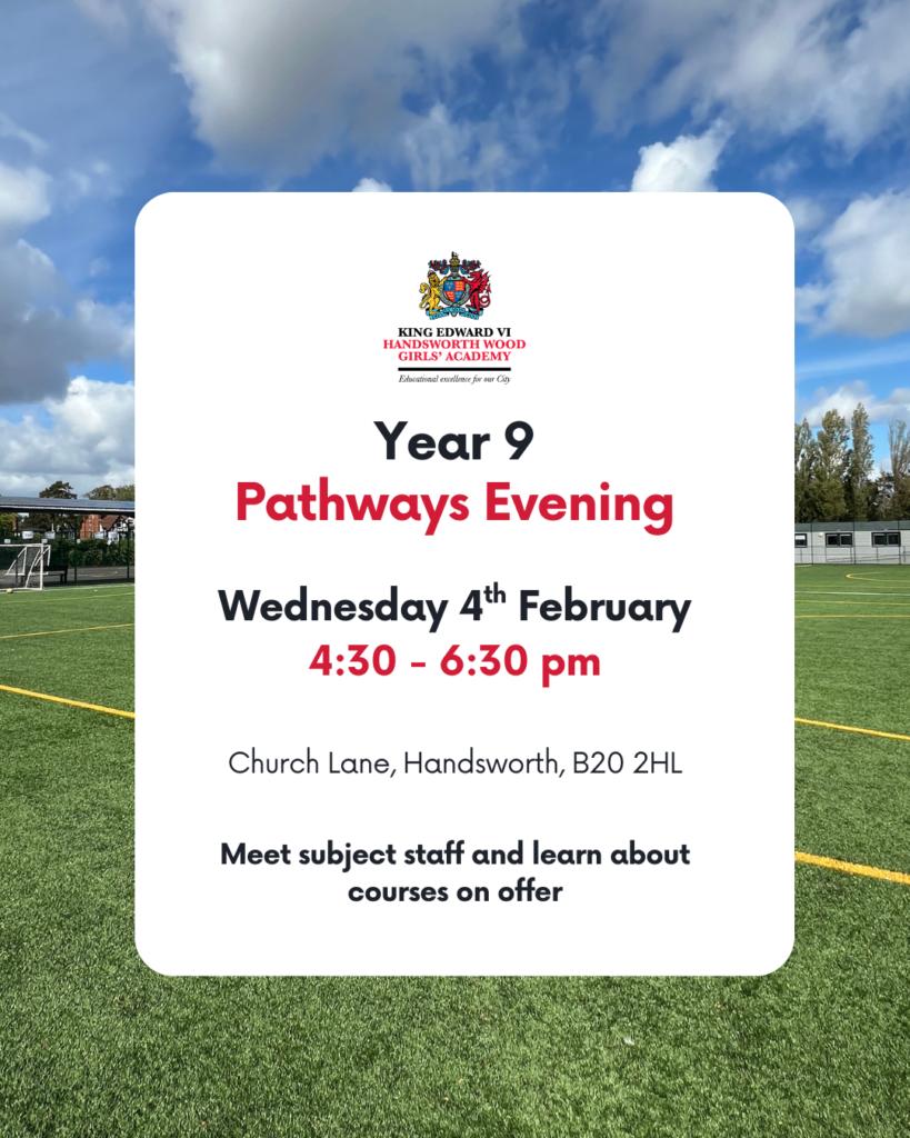 Pathways Evening 2026