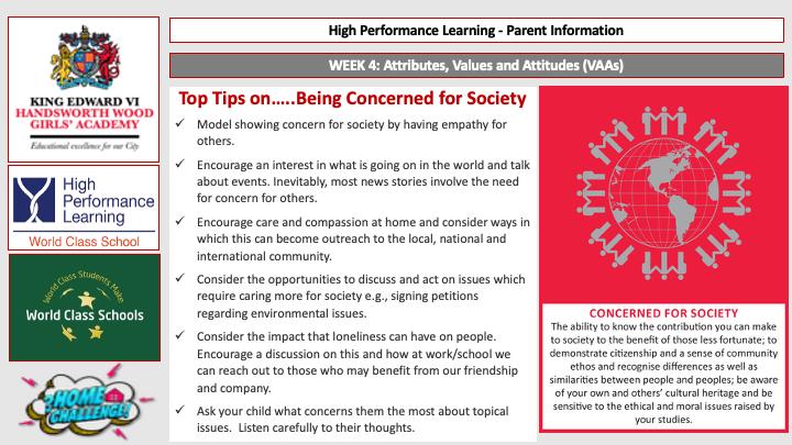 Being Concerned for Society